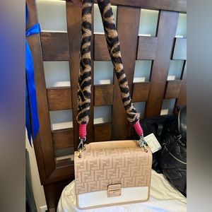 Fendi Shearling strap you